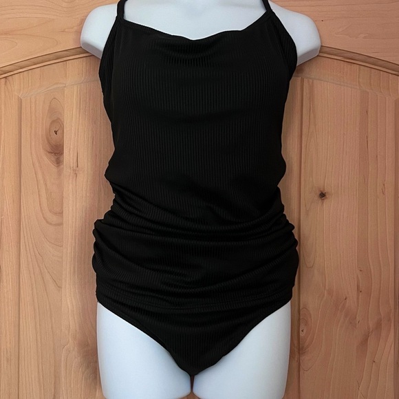 Large Two-Piece Swimsuit Eomenie Bathing Suit Tankini - Picture 4 of 7